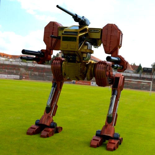 Hawksclaw Robot Mech fbx format