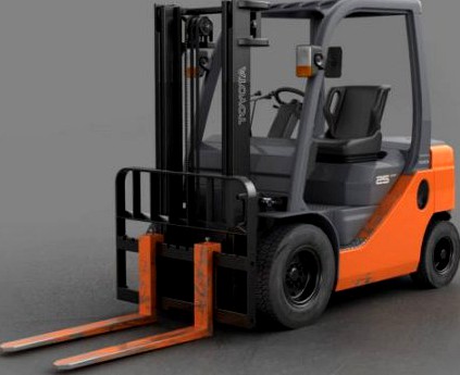 Forklift Toyota 3D Model