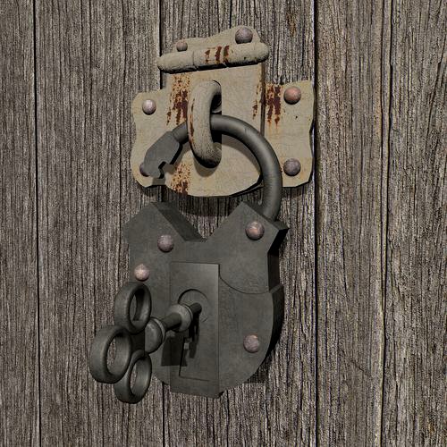 Medieval Padlock