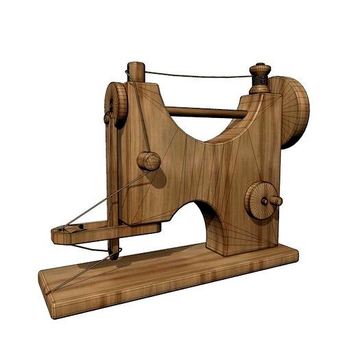 Wooden Sewing Machine