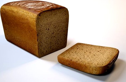 Bread 3D Model