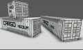 Cargo containers 3D Model