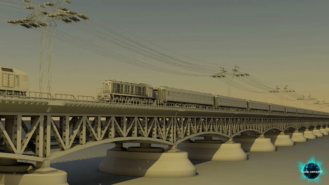 train scene