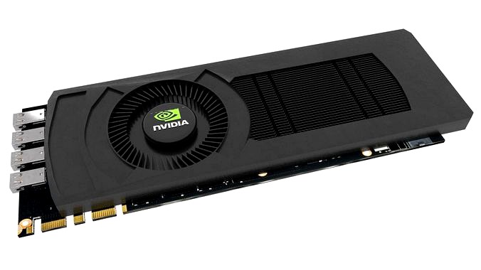 Graphic Card Nvidia detailed PCB PCI-E Display Port