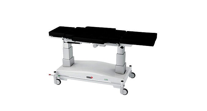 Medi Plinth Mobile Operating Table with Arms