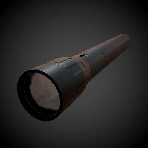 Flashlight PBR Low Poly