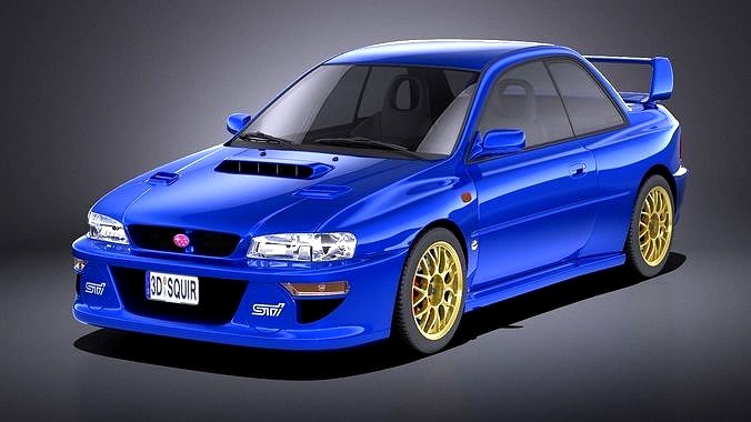 Subaru Impreza STI 22B 1993-2000 VRAY