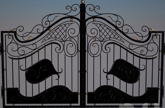 кованые ворота