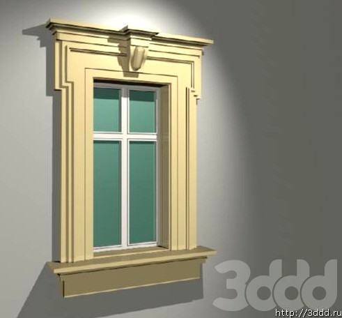 3D модель Окна