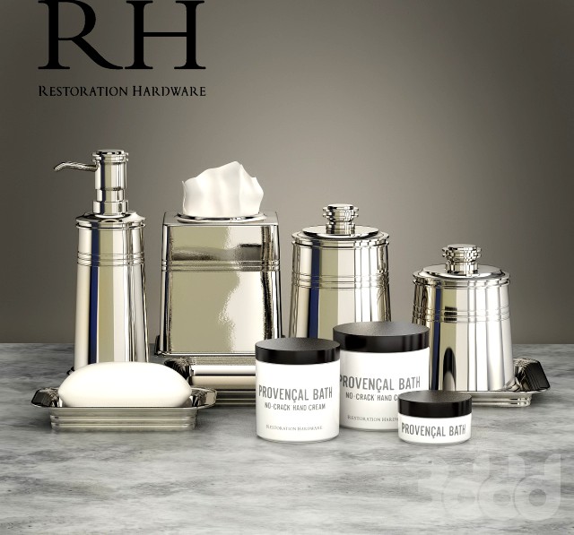 Набор для санузла Restoration Hardware METAL APOTHECARY ACCESSORIES