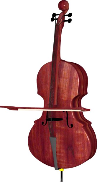 Cello 3D Model