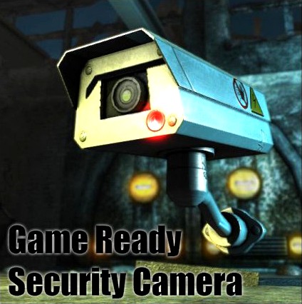 Security Camera 3D Model