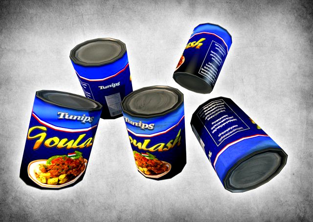 Canned Goulash 3D Model