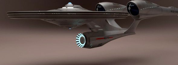 USS ENTERPRISE NCC1701 3D Model