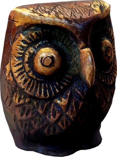 Figurine Owl 3D Model