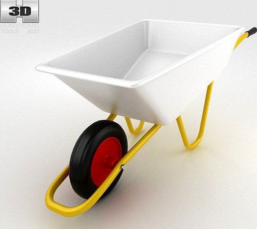 Wheelbarrow 3D Model