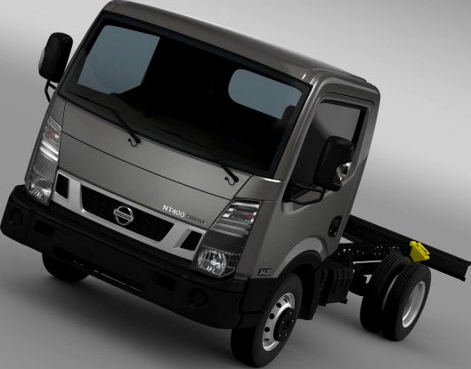 Nissan NT400 Cabstar 2014 Chassi 3D Model