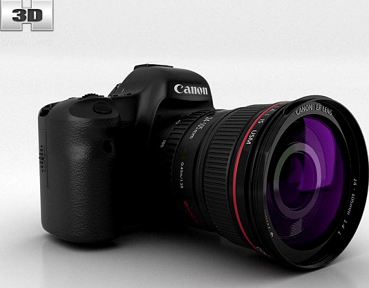 Canon EOS 6D 3D Model