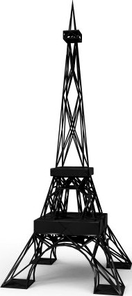 Eiffel Tower 3D Model