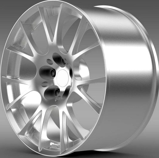 Toyota GT 86 GRMN rim 3D Model