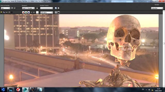 Human Skeleton 3D Model