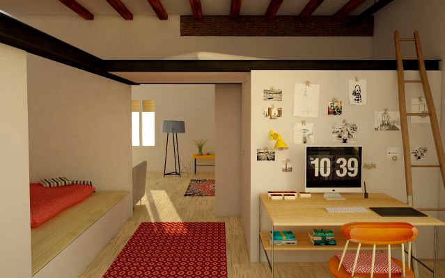 Loft 3D Model