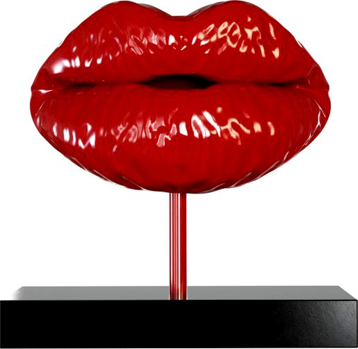 Figurine Lips 3D Model