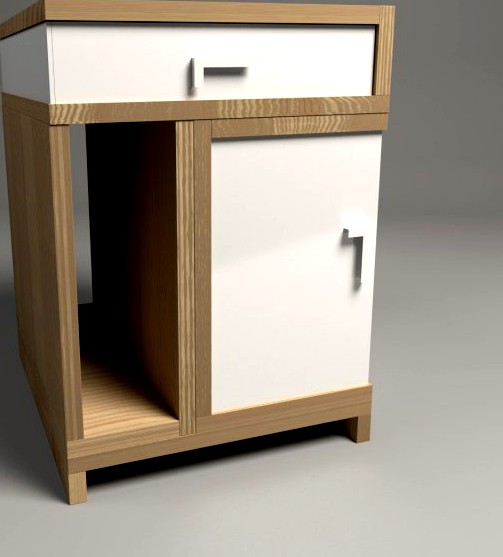 Nightstand 3D Model