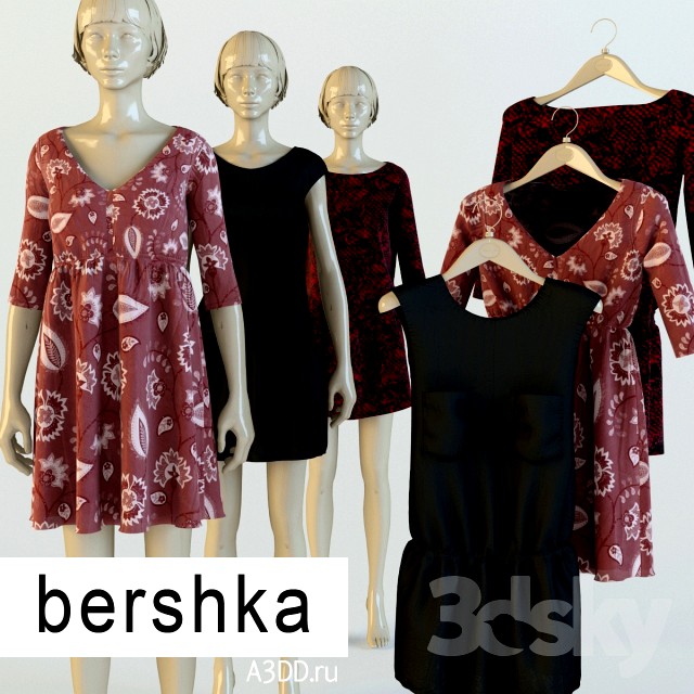 Bershka (dress in two positions)