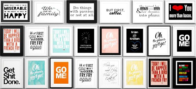 Posters 3D Model