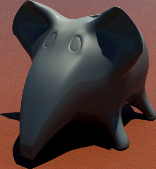 Elephant 3D Model