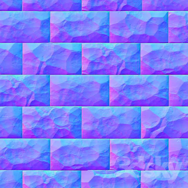 Facing stone (normal texture)