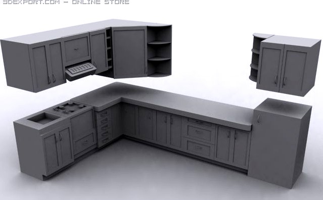 Kitchen 3D Model