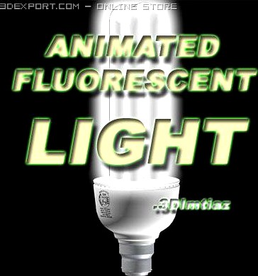 LIGHT (Fluorescent) 18w 3DImtiaz MAX 3D Model