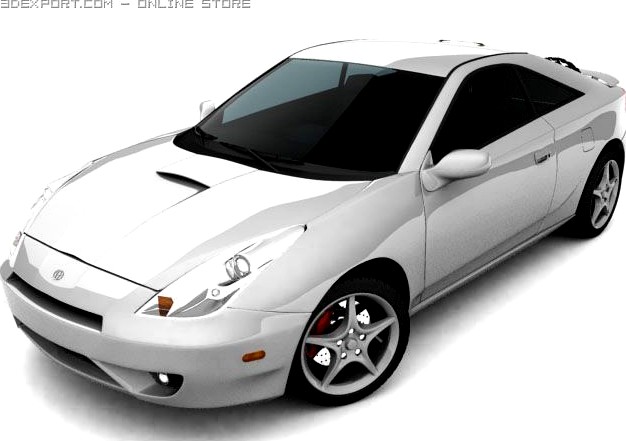 Toyota Celica gt s 3D Model