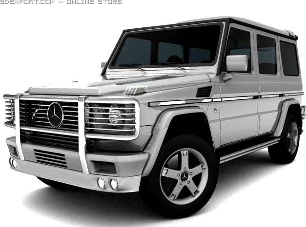 Mercedes   Benz G500 3D Model