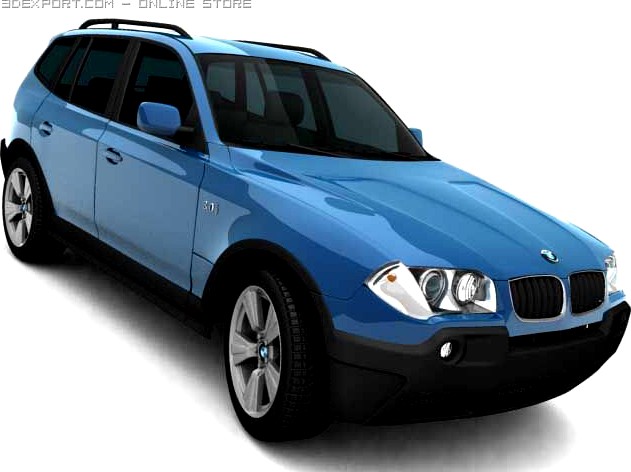 BMW X3 3D Model