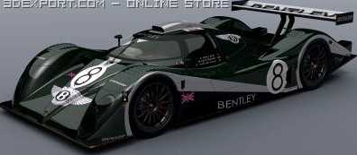 Bentley Exp Speed 8 2001 3D Model
