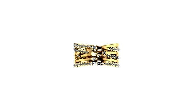 diamond ring birthday gift for a special person | 3D