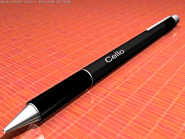 Cello(tm) pen 3D Model