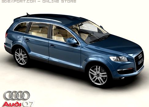 Audi Q7 3D Model