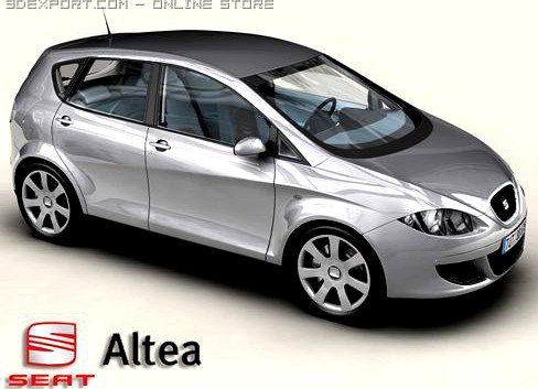 Seat Altea 3D Model