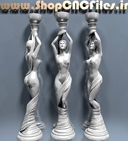 candle holder 3d model | 3D
