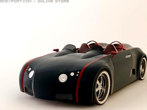 Toyota CSS concept 3D Model
