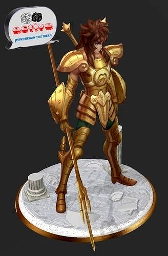 Saint Seiya - Dohko Libra | 3D