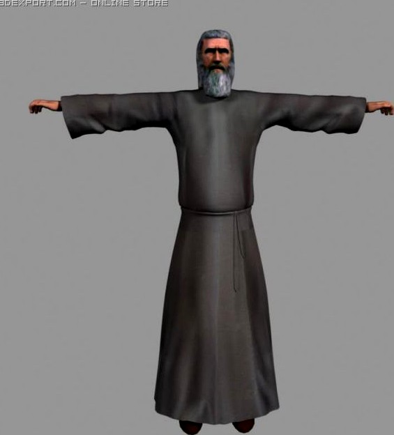 Wizard 3D Model