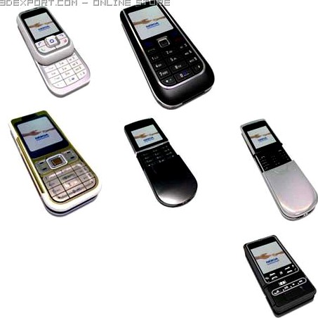 nokia phones 3D Model