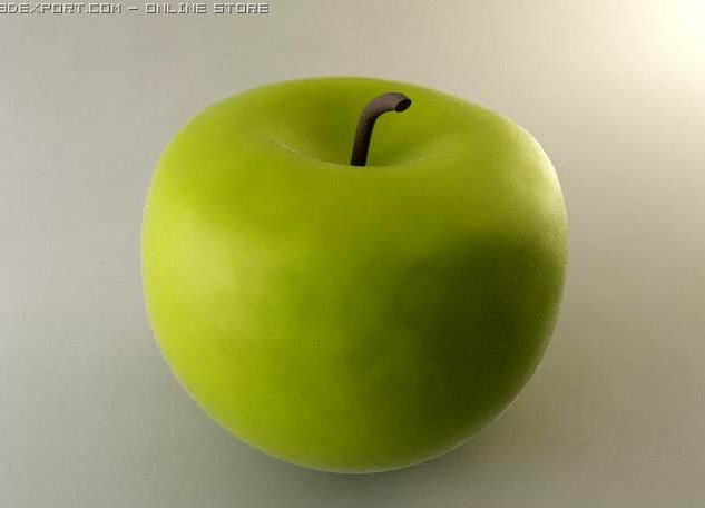 Apple 3D Model