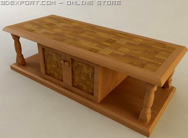 Coffee Table 3D Model
