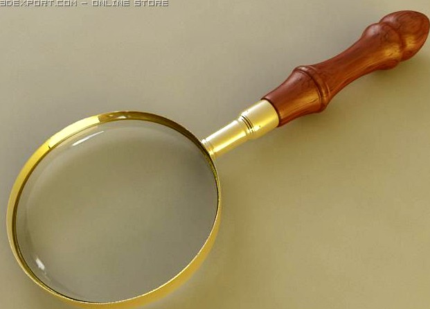 Magnifying Glass 3D Model